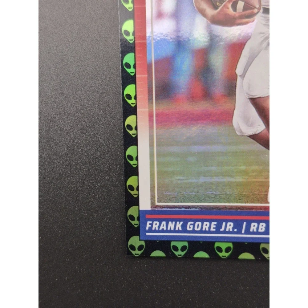 2024 Score Frank Gore Jr. #395 Extraterrestrial Alien (RC) SSP Buffalo Bills